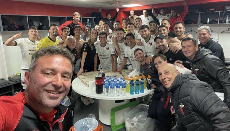Saralegui exhibió su emoción tras la goleada en La Plata
