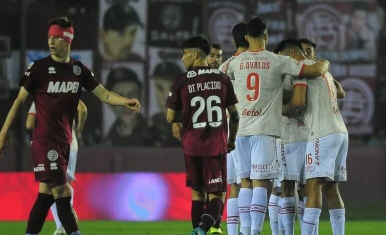 Argentinos goleó a Lanús y sueña con la Libertadores