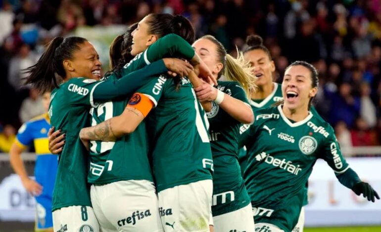  Futbol femenino: Palmeiras campeón de la Libertadores al golear a Boca 4 a 1