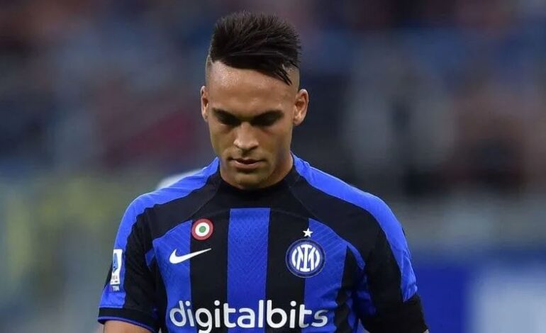  Alarma en Argentina: Lautaro Martínez sufrió molestias musculares en Inter