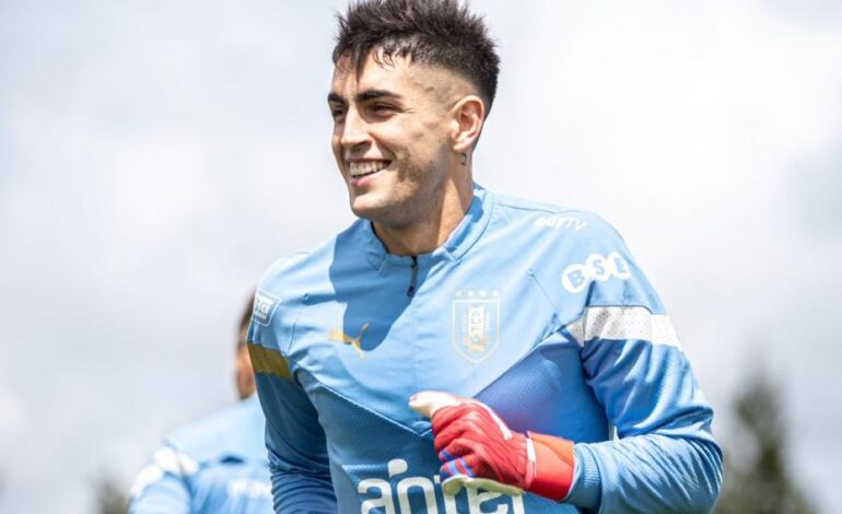 Santi Mele entrena en Uruguay