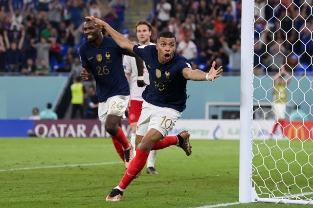 De la mano de Mbappé, Francia venció a Dinamarca y es el primer clasificado a octavos