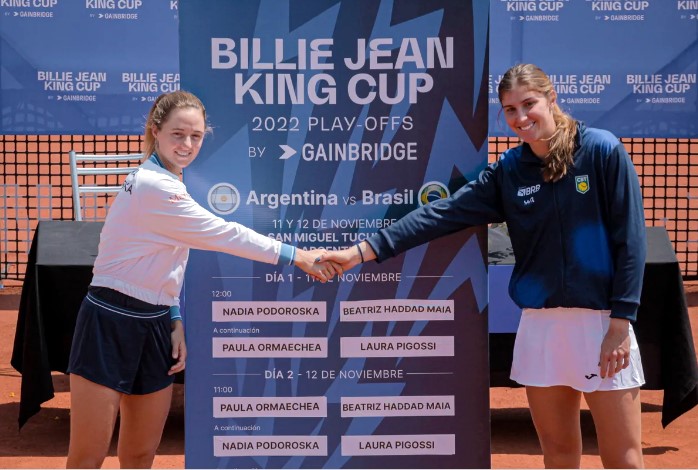Nadia Podoroska en la previa de Argentina- Brasil por la Billie Jean King Cup: «Es muy lindo volver a representar a la Argentina»