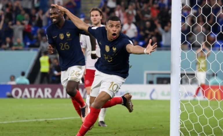  Qatar 2022: Francia venció a Dinamarca en un partidazo y se clasificó a Octavos