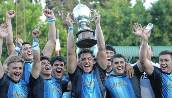Con Mateo Fauda, Los Pumitas festejaron en Paysandú