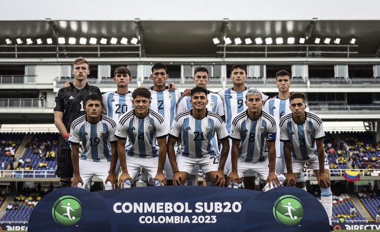  Sudamericano Sub-20: En su debut, la Selección Argentina cayó por 2-1 ante Paraguay