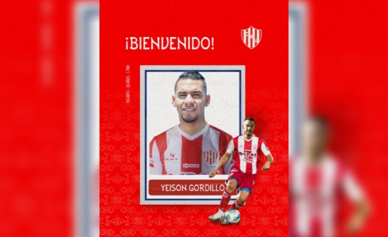 Unión oficializó la llegada de Yeison Gordillo