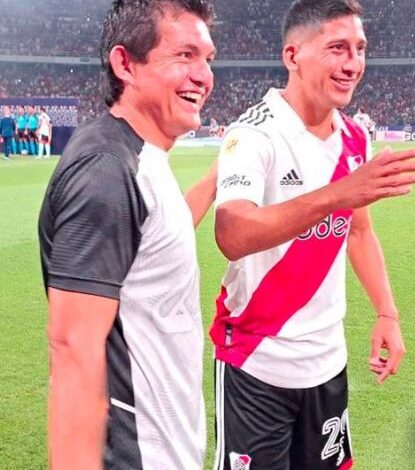 El emotivo encuentro de dos campeones: Aliendro y el Pulga