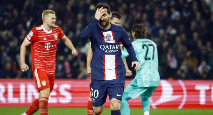 UCL: el PSG de Messi sufrió un duro golpe en la ida, como local ante Bayern Munich. Video