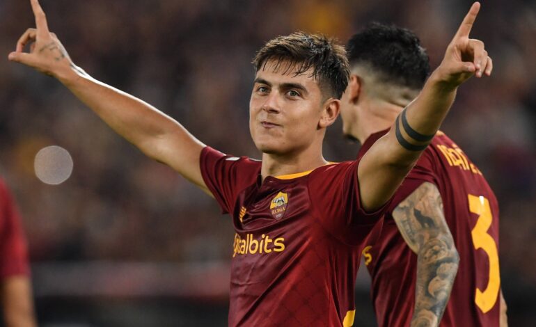  Dybala goleador y victoria de la Roma para avanzar en la Europa League