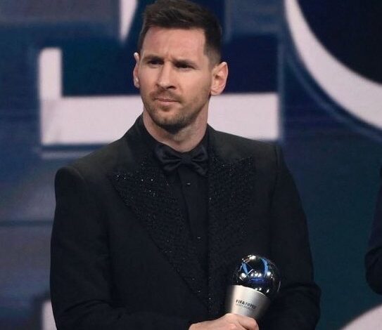  Lionel Messi ganó The Best por segunda vez en su carrera