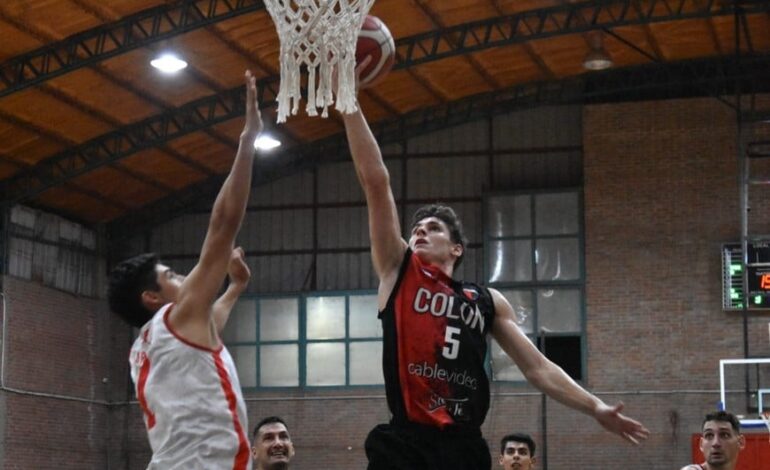 Basquet: Colón no pudo contra el puntero en el Otrino