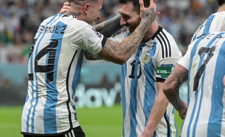 Enzo Fernández contó el secreto con Messi antes de su golazo a México en el Mundial