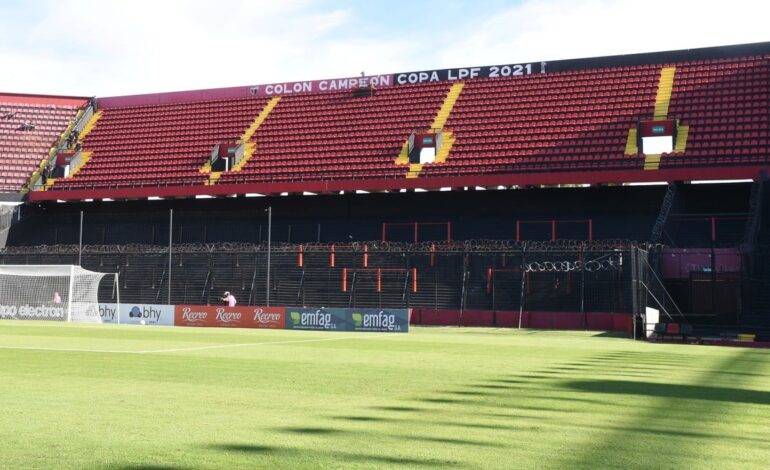  Colón no podrá recibir público visitante en el partido contra Newell’s