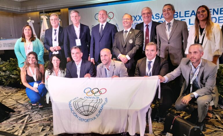 Omar Perotti: «Es un fuerte compromiso por su historia deportiva y capacidad organizativa»