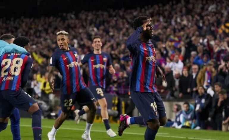  España: Barcelona le ganó al Real Madrid sobre la hora y se encamina al título