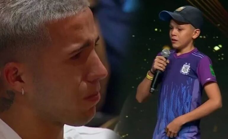  ¿Por qué se emocionó tanto Enzo Fernández al ver a José Andrada en el homenaje Conmebol?