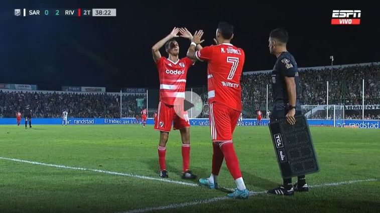  Y un día regresó a las canchas: volvió a jugar en Junín Matías Suárez