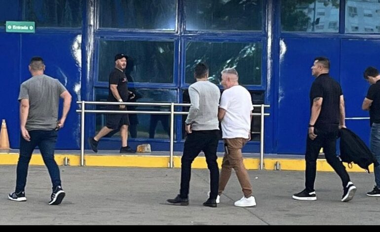 Así llegaba Almirón a La Bombonera