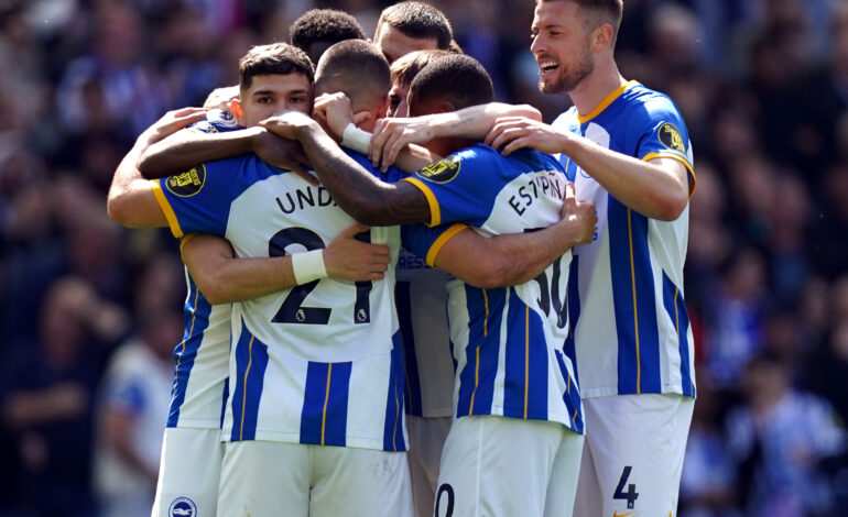  VIDEO: El Brighton de Mac Allister y Buonanotte goleó a Wolverhampton en la Premier League