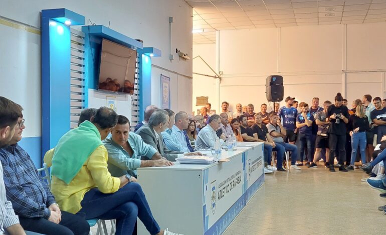 Rafaela: por aclamación los socios aprobaron la construcción del nuevo estadio