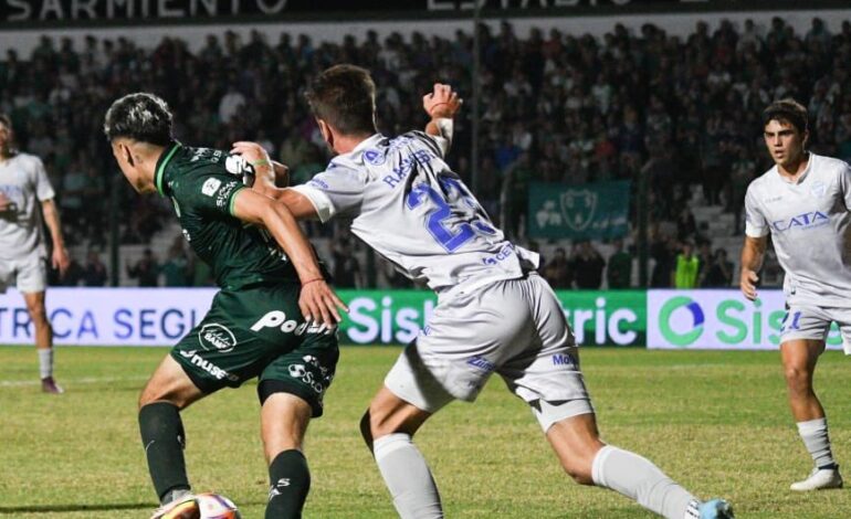  Sarmiento empató contra Godoy Cruz en Junín, por la Liga Profesional