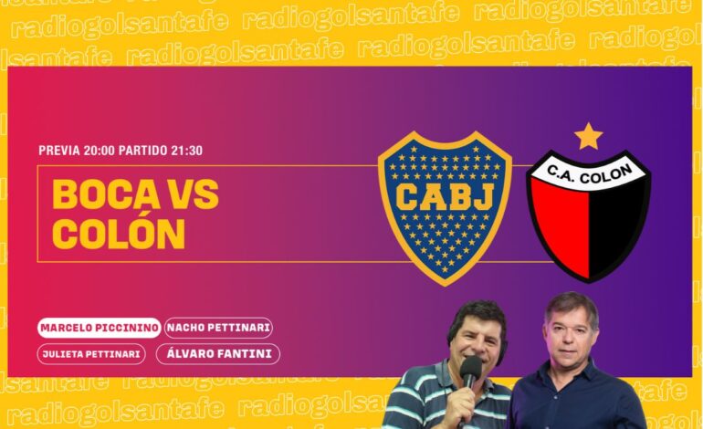Un necesitado Colón buscará dar el golpe en La Bombonera ante Boca