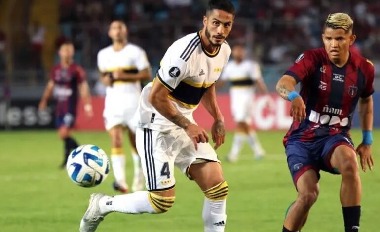 Copa Libertadores: Boca terminó con 9 pero se trae un empate con el Monagas de Venezuela