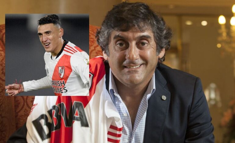 River: Francéscoli se enfureció con un rumor periodístico sobre Matías Suárez