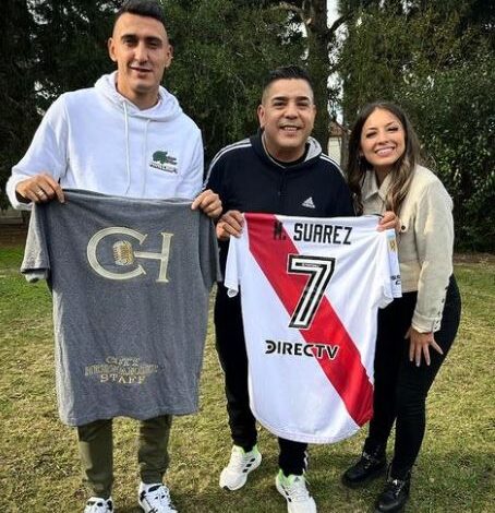 Dos grandes: Matías Suárez, Coty Hernández y un anuncio que hizo explotar las redes