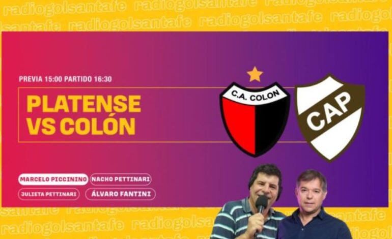 Colón buscará estirar su racha ante Platense en Vicente López