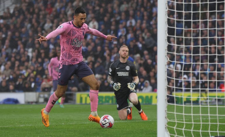 Con Mac Allister y Buonanotte, Brighton fue goleado por Everton