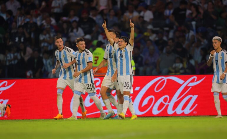 Así fueron los goles que le dieron la clasificación a la Selección Sub 20 ante Guatemala