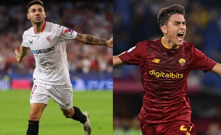 Presencia argentina en una final europea: Sevilla vs Roma ponen en juego la Europa League