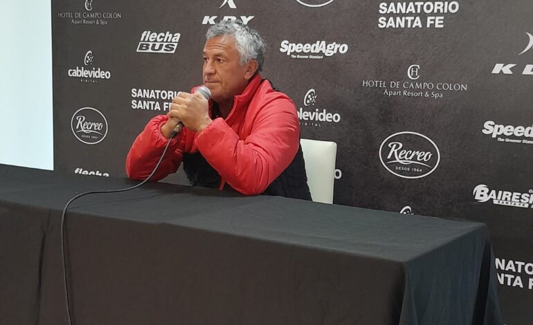  Gorosito: «Después de Instituto me fui preocupado, vamos a hacer variantes»