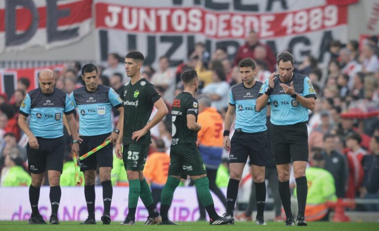 Qué dijo Rapallini luego de la suspensión del partido entre River-Defensa y Justicia