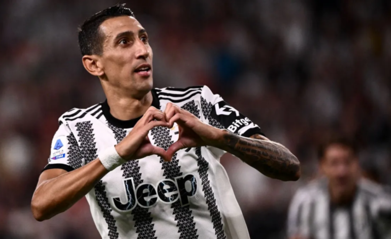 Juventus despidió a Di María con un mensaje y un video en las redes sociales