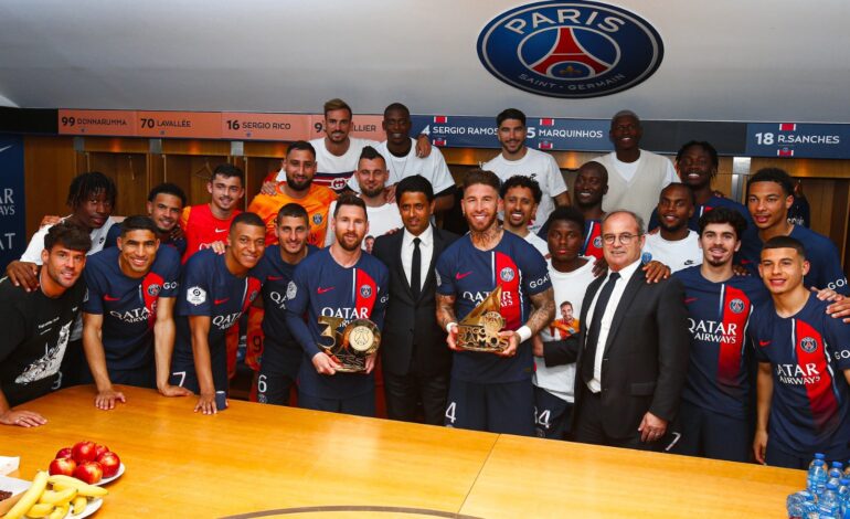 Lionel Messi y Sergio Ramos no seguirán en el PSG y recibieron un regalo de despedida
