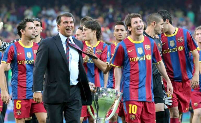 Laporta le pone fecha al partido homenaje a Messi en Barcelona