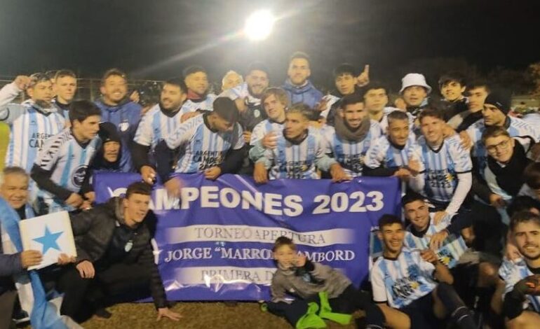 Liga Esperancina: Argentino de Franck es el nuevo campeón