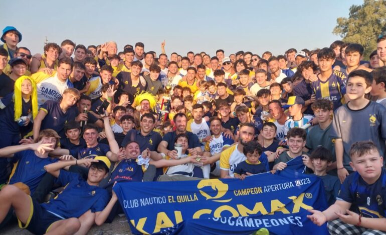 El Quillá es el nuevo campeón de la Primera