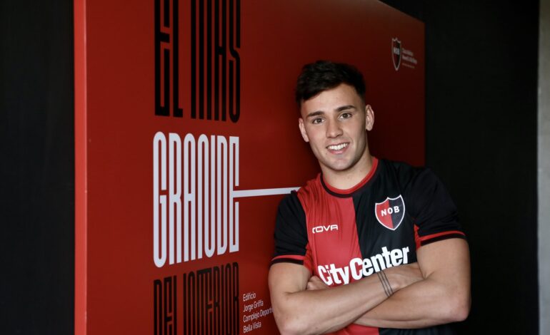 Newell´s anunció a Augusto Schott como nuevo refuerzo