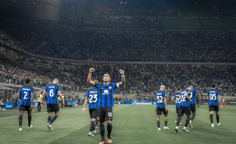 Debut con doblete para Lautaro Martínez en el inicio de la Serie A
