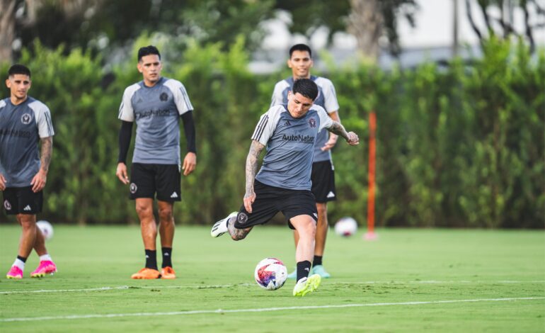 Martino probó con Messi y Farías de titular, ¿hay cambio de esquema?