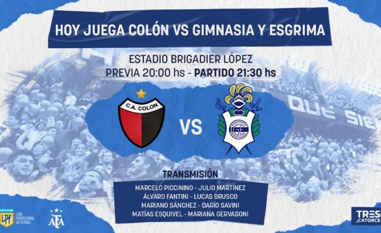 Colón vuelve al Brigadier para jugar otra final ante Gimnasia