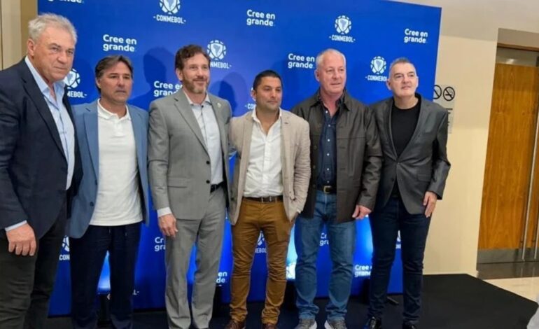 La Liga Santafesina con Conmebol y Valdano