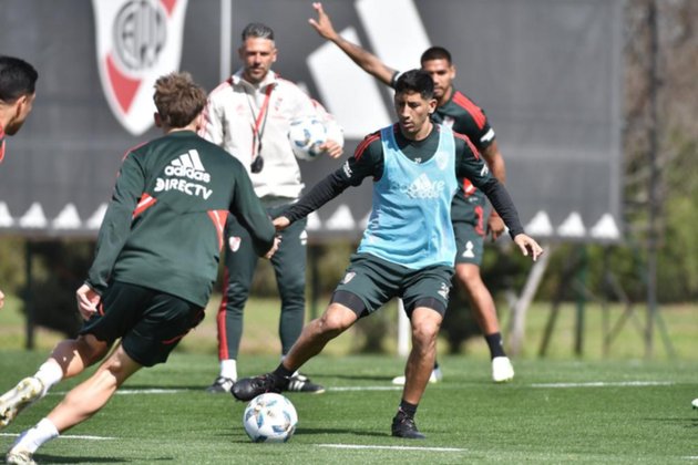River: Martín Demichelis podrá contar con Aliendro y González Pírez
