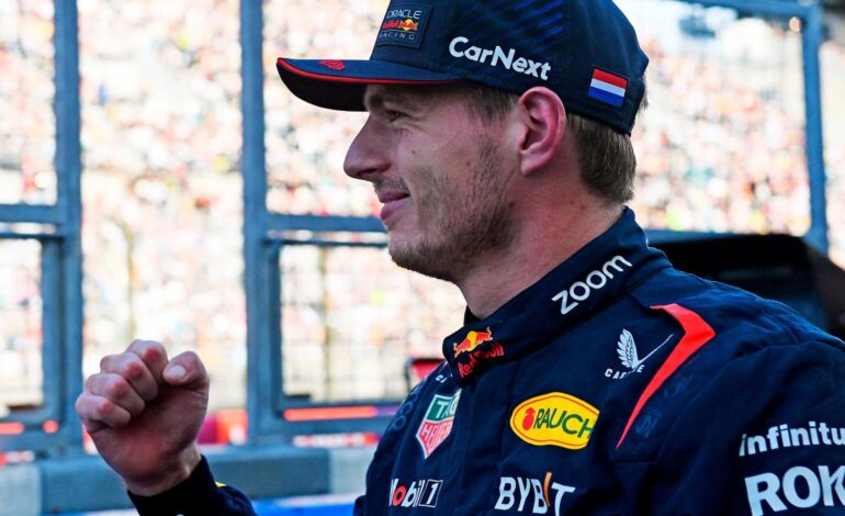 Max Verstappen fue el más rápido en la clasificación de Suzuka