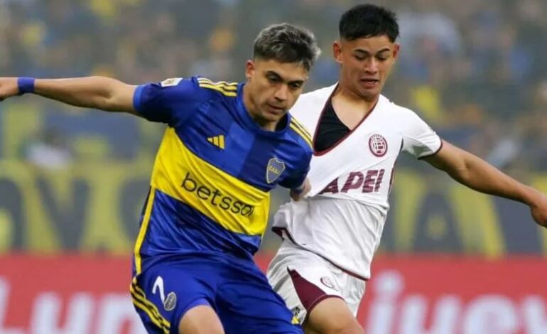 Antes de la Copa, Boca empató con Lanús: un 1 a 1 con sabor a poco para ambos