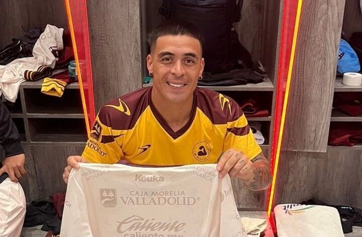Brian Fernández volvió a jugar en México y marcó un gol